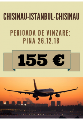 Chișinău - Istanbul - Chișinău!!! 155 EUR!!!